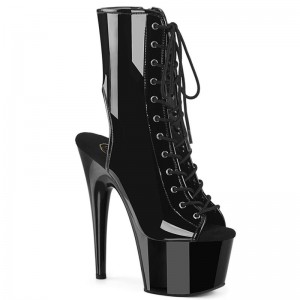 Pleaser Adore-1016 Laarzen Dames Zwart | BELGIE BEFCXKTS