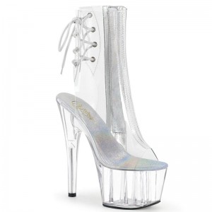 Pleaser Adore-1018C Laarzen Dames Clear | BELGIE BEGOJYXQ