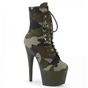 Pleaser Adore-1020CAMO Laarzen Dames Camo | BELGIE BEADIXNZ