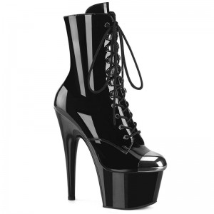 Pleaser Adore-1020ESC Laarzen Dames Zwart | BELGIE BEIWEDLK