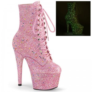 Pleaser Adore-1020GDLG Laarzen Dames Roze | BELGIE BEDYRBTW