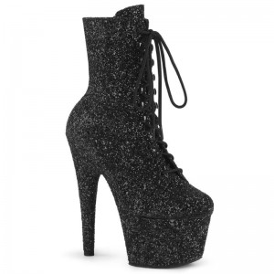 Pleaser Adore-1020GWR Laarzen Dames Zwart | BELGIE BETLVFPD