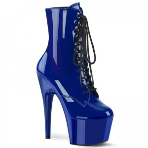 Pleaser Adore-1020 Laarzen Dames Blauw | BELGIE BEDSVJCB