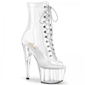 Pleaser Adore-1021C Laarzen Dames Clear | BELGIE BENMOSPL