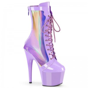 Pleaser Adore-1047 Laarzen Dames Paars | BELGIE BERTCXKE