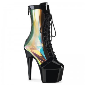 Pleaser Adore-1047 Laarzen Dames Zwart | BELGIE BEXJYMZR