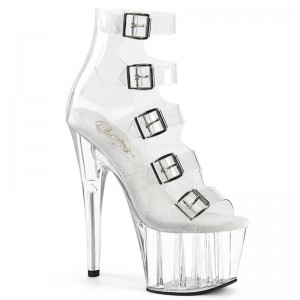 Pleaser Adore-700-33C Hakken Dames Clear | BELGIE BEDPAQWF