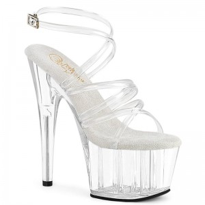 Pleaser Adore-706 Hakken Dames Clear | BELGIE BERVQDAU