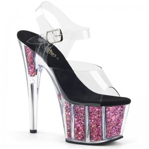 Pleaser Adore-708CG Hakken Dames Roze | BELGIE BEBCYKLZ