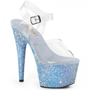 Pleaser Adore-708LG Hakken Dames Blauw | BELGIE BEMBEAFC