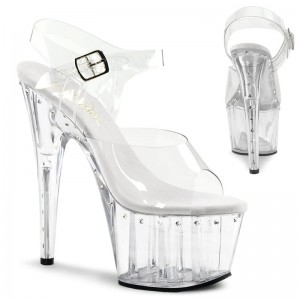 Pleaser Adore-708LS Hakken Dames Clear | BELGIE BELJUKIB