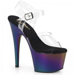 Pleaser Adore-708MCH Hakken Dames Paars | BELGIE BEXHNAQC