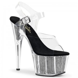 Pleaser Adore-708SRS Hakken Dames Zwart | BELGIE BEJZAHIR