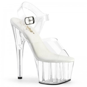Pleaser Adore-708VL Hakken Dames Clear | BELGIE BEROCFVG