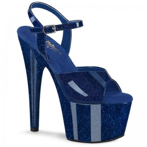 Pleaser Adore-709GP Hakken Dames Donkerblauw | BELGIE BELFUACW