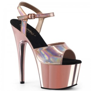 Pleaser Adore-709HGCH Hakken Dames Roze Goud | BELGIE BETAWFGN