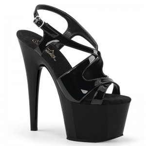 Pleaser Adore-730 Hakken Dames Zwart | BELGIE BEUYAWHV