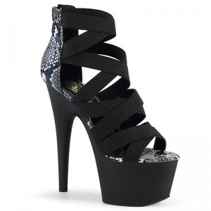 Pleaser Adore-748SP Hakken Dames Zwart | BELGIE BEDOZWBN