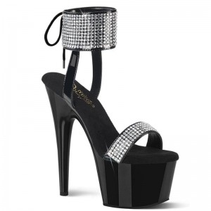 Pleaser Adore-770 Hakken Dames Zwart | BELGIE BEVGMRZQ