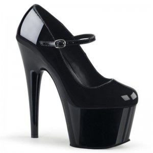 Pleaser Adore-787 Hakken Dames Zwart | BELGIE BEZGBTLD