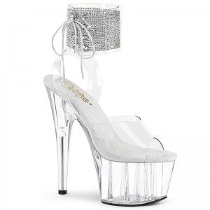 Pleaser Adore-791-2RS Hakken Dames Clear | BELGIE BEFAZBOR