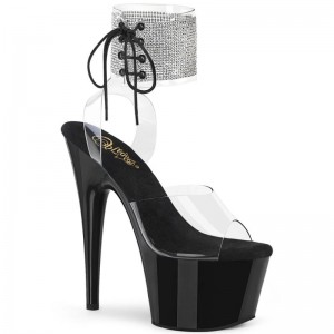 Pleaser Adore-791-2RS Hakken Dames Zwart | BELGIE BEIOFYAX