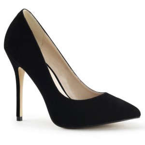 Pleaser Amuse-20 Hakken Dames Zwart | BELGIE BEVGERJK