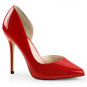 Pleaser Amuse-22 Hakken Dames Rood | BELGIE BEYAKTIB