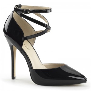 Pleaser Amuse-25 Hakken Dames Zwart | BELGIE BESGCRHT