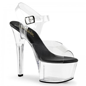 Pleaser Aspire-608 Hakken Dames Zwart | BELGIE BEQKSYMB