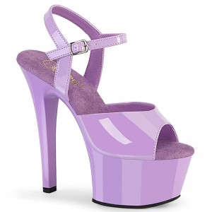 Pleaser Aspire-609 Hakken Dames Lavendel | BELGIE BEGJZTBM