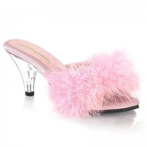 Pleaser Belle-301F Badslippers Dames Roze | BELGIE BEVALGSD