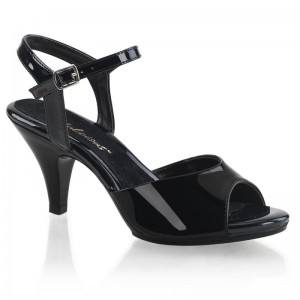 Pleaser Belle-309 Hakken Dames Zwart | BELGIE BEHBZUNI