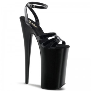 Pleaser Beyond-012 Hakken Dames Zwart | BELGIE BENVSXEZ