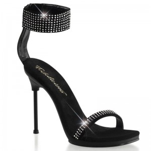 Pleaser Chic-40 Hakken Dames Zwart | BELGIE BEMQLIPA