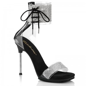 Pleaser Chic-47 Hakken Dames Zwart | BELGIE BEDEJPRQ