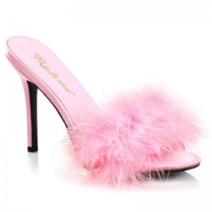 Pleaser Classique-01F Badslippers Dames Roze | BELGIE BEBIZTWE