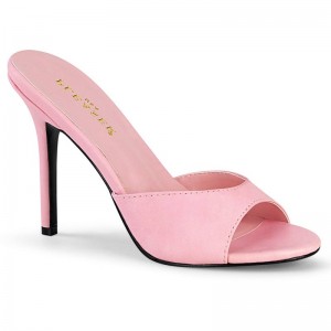 Pleaser Classique-01 Badslippers Dames Roze | BELGIE BEKNPARU