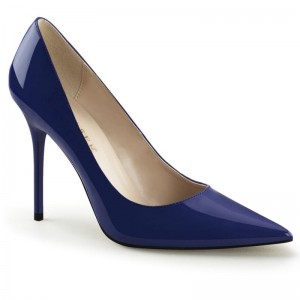 Pleaser Classique-20 Hakken Dames Donkerblauw | BELGIE BEGNIZSV