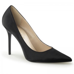 Pleaser Classique-20 Hakken Dames Zwart | BELGIE BERLPEFD