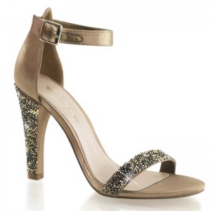 Pleaser Clearly-436 Hakken Dames Bruin | BELGIE BEJTLGQA