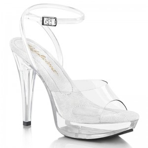 Pleaser Cocktail-506 Hakken Dames Clear | BELGIE BEXEMWGQ