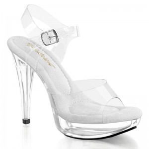 Pleaser Cocktail-508 Hakken Dames Clear | BELGIE BEEVBHAO