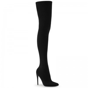 Pleaser Courtly-3005 Hoge Hakken Dames Zwart | BELGIE BERLENIU