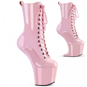Pleaser Craze-1040 Laarzen Dames Roze | BELGIE BERWVSUP