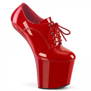 Pleaser Craze-860 Hakken Dames Rood | BELGIE BEOPBRWM