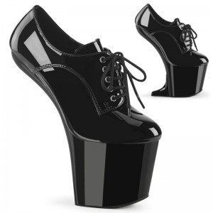 Pleaser Craze-860 Hakken Dames Zwart | BELGIE BEVKQMHP