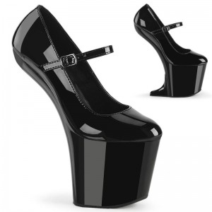 Pleaser Craze-880 Hakken Dames Zwart | BELGIE BEZKSLAH