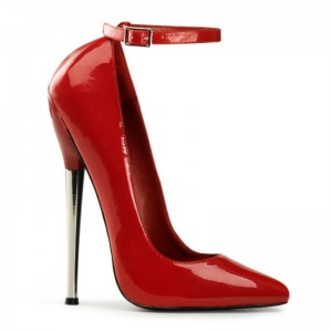 Pleaser Dagger-12 Hakken Dames Rood | BELGIE BEVMZTLK