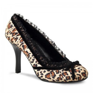 Pleaser Dainty-420 Hakken Dames Bruin | BELGIE BEGMOCXK